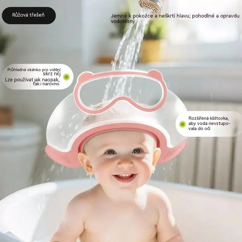 🛁👶Nastavitelný koupací štít pro děti: chrání uši při mytí vlasů