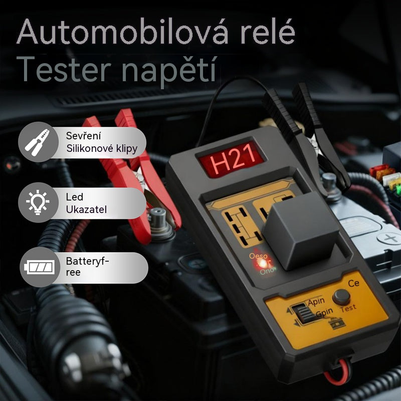 🔧⚡️Tester relé a sada propojek pro vozidla