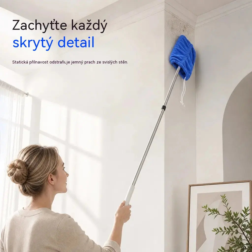 👍8 kusy jen za 580 Kč✨ Ukliďte více za kratší dobu! Opakovaně použitelné návleky na koště 🧹