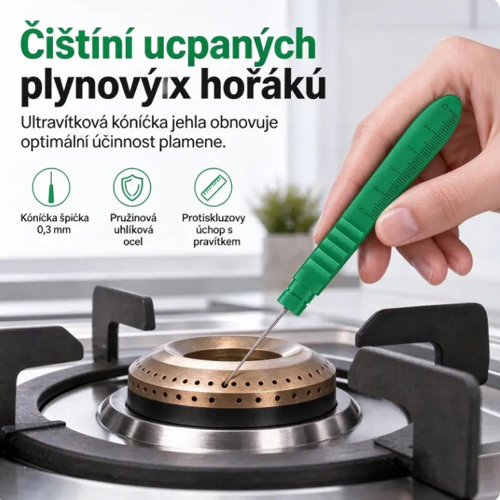 【5 kusů】Odblokování plynových hořáků