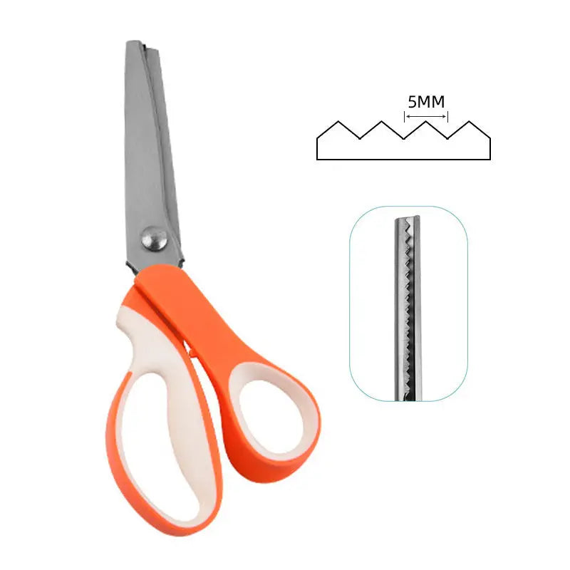 ✂️✨Víceúčelové cikcakové nůžky, vroubkované nůžky🧵