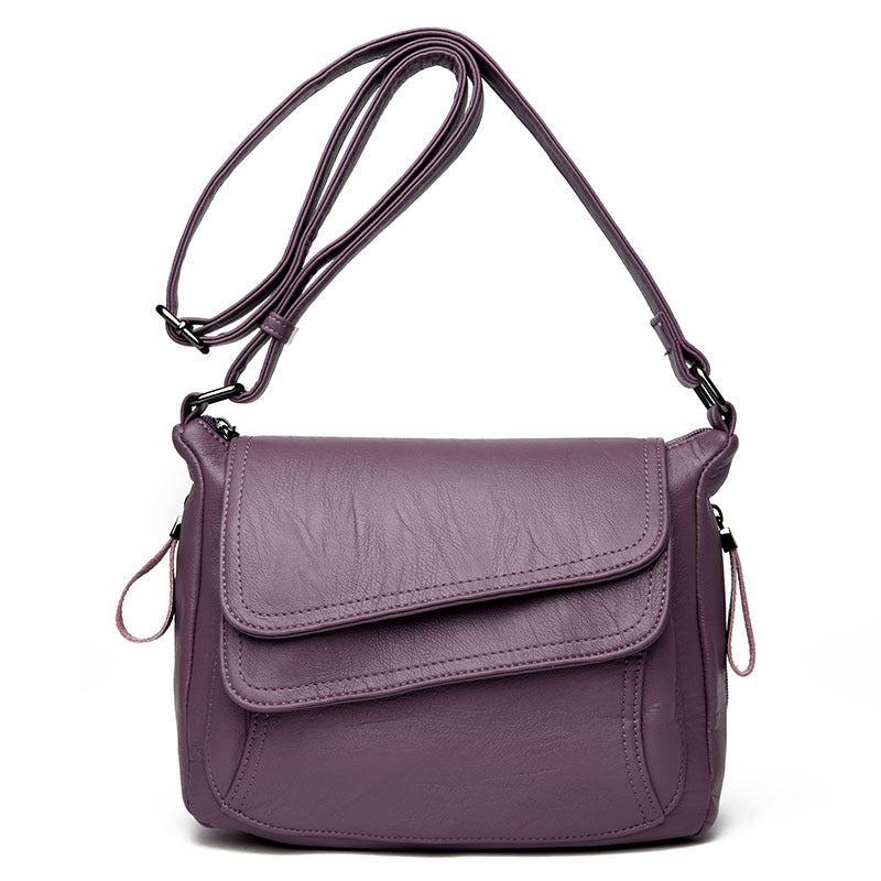 👜【Při koupi 1 získáte 1 zdarma】👛2026 malá čtvercová měkká kožená taška taška přes rameno z pravé kůže👛