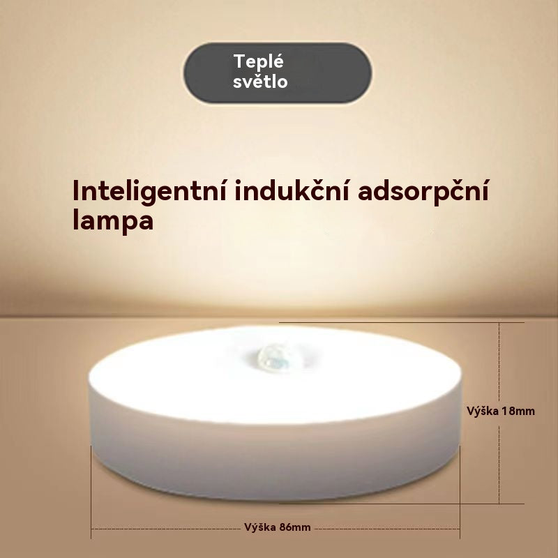 🏡💡【Kupte 2, získejte 3 zdarma】Inteligentní LED světlo, které detekuje lidské tělo, snadno se nabíjí a je praktické