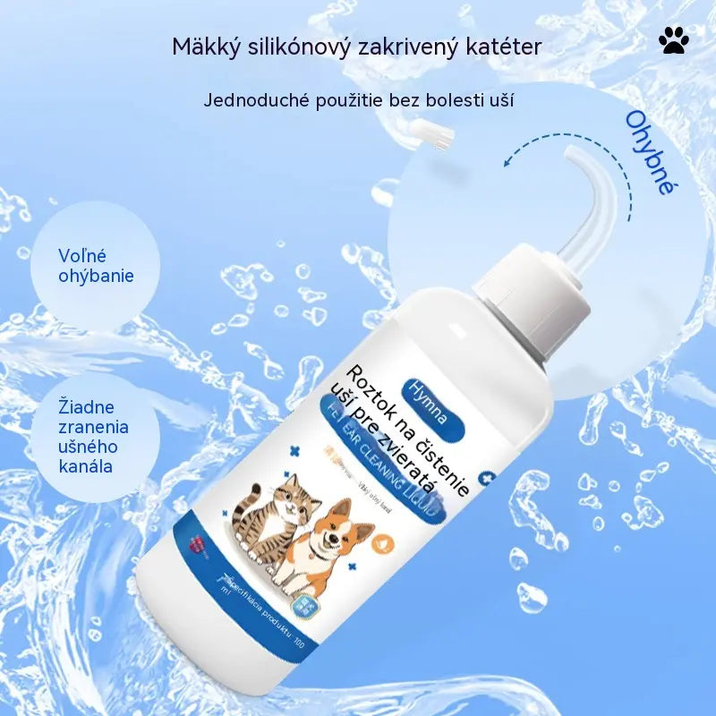 🐶🐱 Čistič uší ke zmírnění svědění uší u psů a koček.
