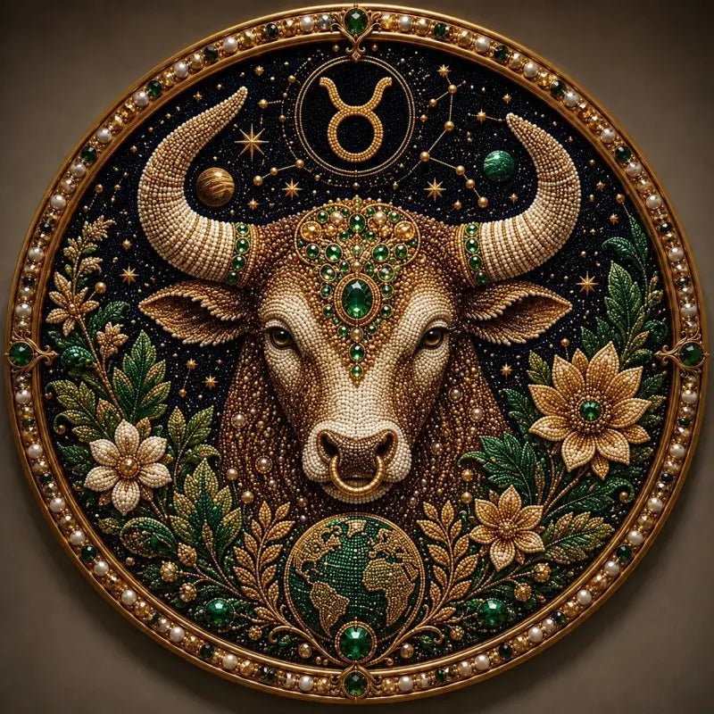 🎁🎁Výtvarná sada s perlami 12 znamení zvěrokruhu