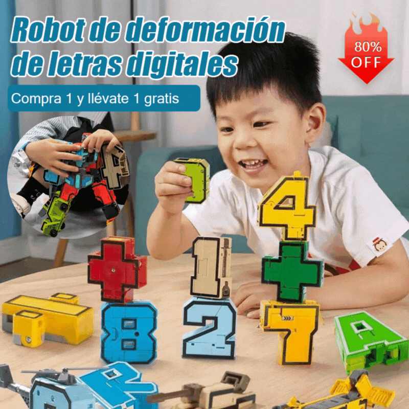 🎁 【Kupte 1 a získejte 1 zdarma】🔥Alfanumerický transformační Autobot