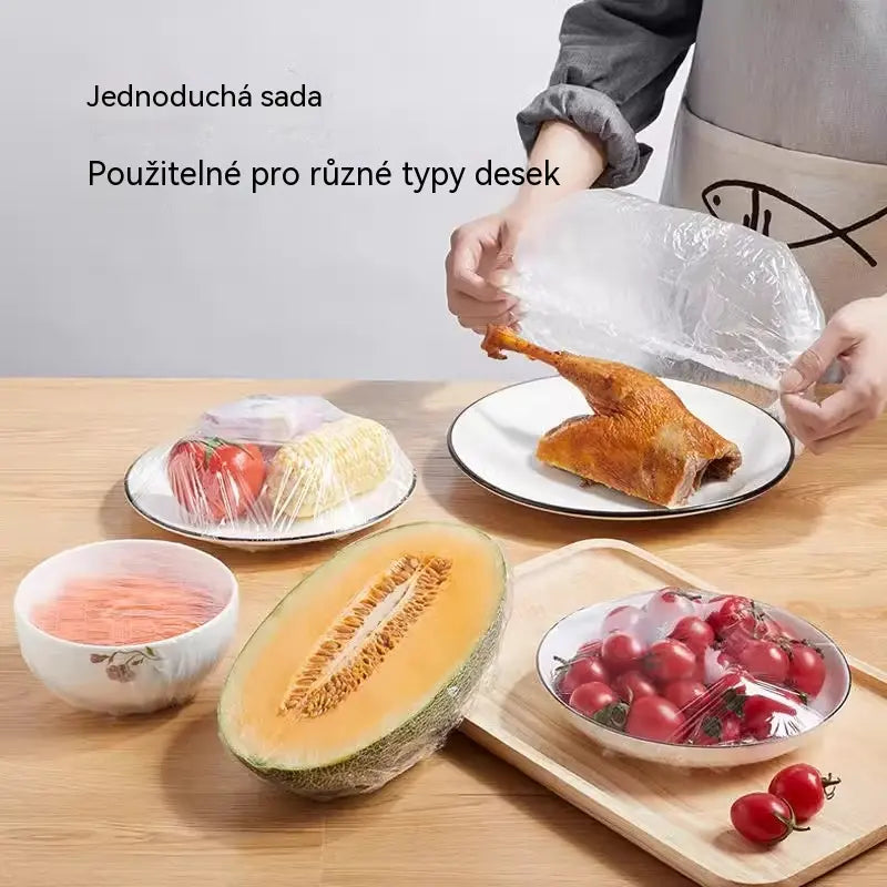 🔥【Speciální nabídka posledního dne: sleva 50 %】✨500 opakovaně použitelných a flexibilních plastových fólií bezpečných pro potraviny