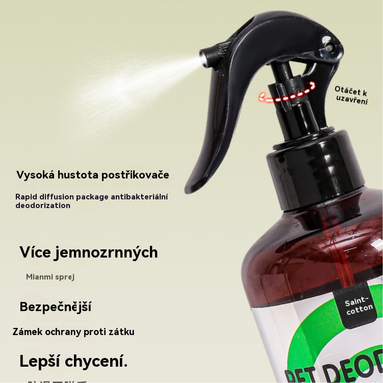✨【Koupit 1 získat 1 zdarma】🐶🐱Deodorační sprej pro domácí mazlíčky odstraňuje pachy a ničí bakterie