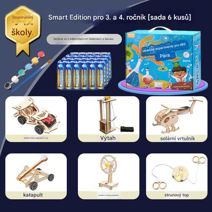 🧩 Kreativní DIY technické hračky 🚀📦