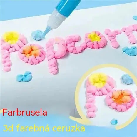 🎁【Kupte 1, získejte 1 zdarma】3D tiskařské pero pro děti: Kreslení bublin ve stylu popcornu (DIY)
