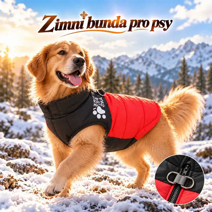🐶🐱Podzimní a zimní oblečení pro domácí mazlíčky: bundy na vodítko pro venkovní použití, snadno se oblékají a svlékají pomocí zipu, teplé a nepromokavé.
