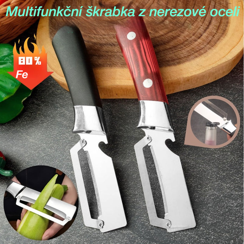 【Kupte 2, dostanete 2 zdarma!】Multifunkční škrabka z nerezové oceli