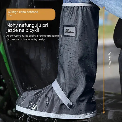 🌧️✨Nové protiskluzové, vysoké, silné a voděodolné opakovaně použitelné návleky na boty, vhodné do deštivých dnů, blátivých a zasněžených podmínek.
