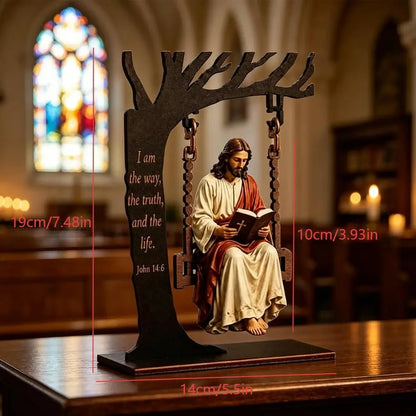 🔥Kup 1 a získej 1 zdarma🔥🔥 Poslední den: 50 % sleva - ✝️📚 Křesťanský visací přívěsek Ježíše
