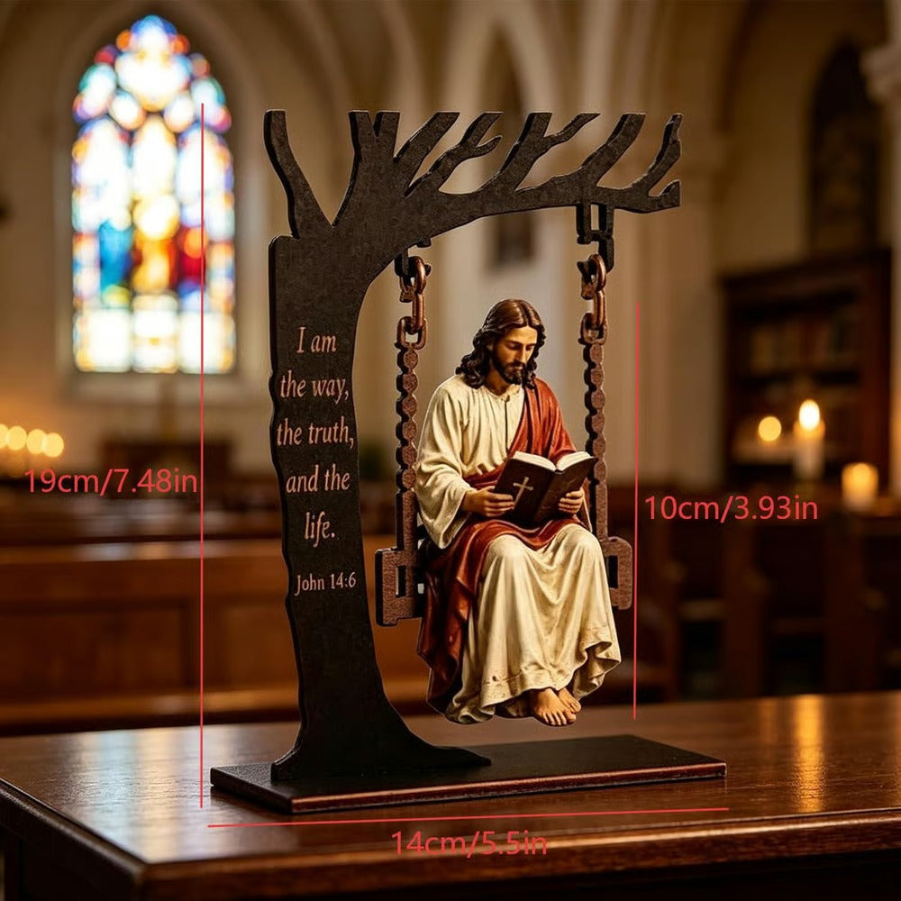 🔥Kup 1 a získej 1 zdarma🔥🔥 Poslední den: 50 % sleva - ✝️📚 Křesťanský visací přívěsek Ježíše