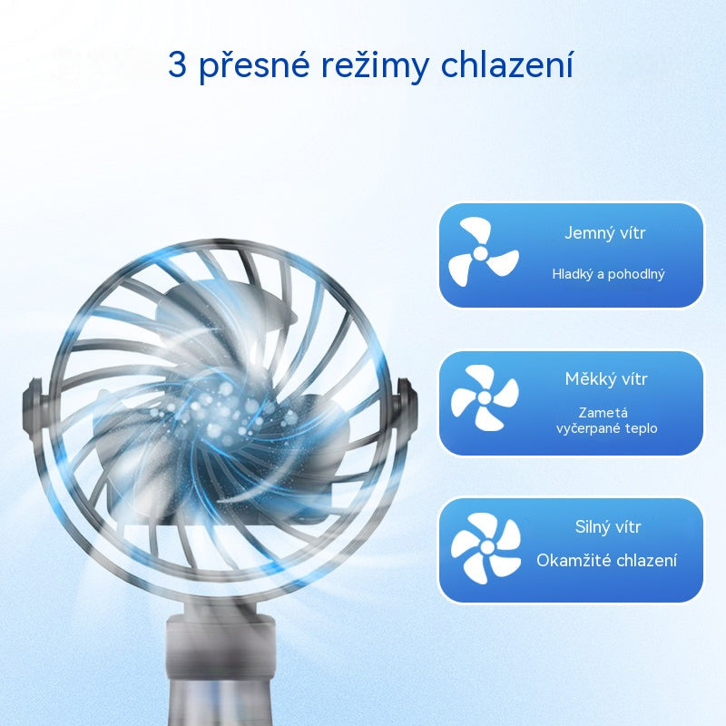 ⚡Mini multifunkční ruční ventilátor „Chobotnice“