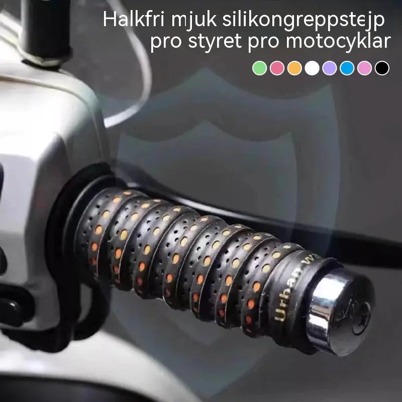 【Kupte 2, získejte 2 zdarma】💯Protiskluzová měkká silikonová páska na řídítka motocyklu