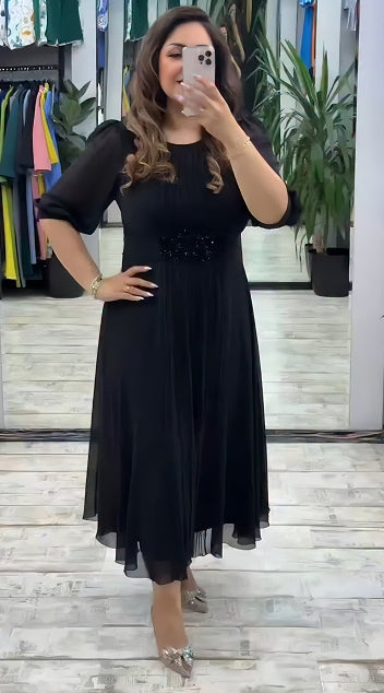 💥👗【S-5XL】Nové módní šaty, klasický design, elegantní a jednoduché