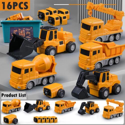 🎁👶【50% OFF】【16ks】Magnetické stavební bloky, vzdělávací hračky Transformers