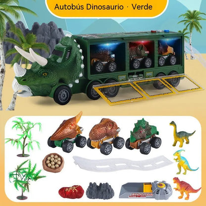 🦖🚛 Interaktivní náklaďák na přepravu dinosaurů: se světly, zvuky a pohyblivými figurkami – vydejte se na zábavné pravěké dobrodružství! ✨🎮