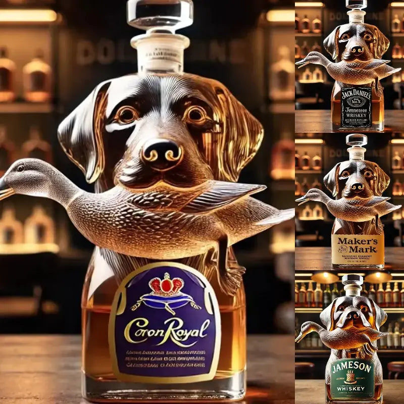 🧊🥃Sada whisky lahví s vtipným designem (300–330 ml)｜10 kreativních a originálních modelů｜Originální dárek a stylová dekorace do baru