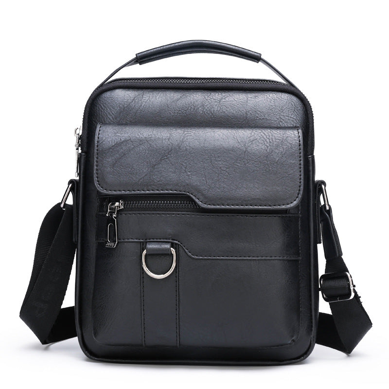 🔥Nová akce 50% sleva 👜 Moderní a ležérní kožená taška pro muže, velká kapacita