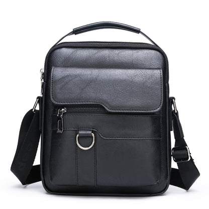 🔥Nová akce 50% sleva 👜 Moderní a ležérní kožená taška pro muže, velká kapacita