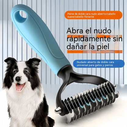 Kupte jeden, druhý dostanete zdarma! 🐾 Profesionální nástroj pro odstraňování odumřelých chlupů u psů a koček: šetrný, účinný a bez chlupů doma ✨💖