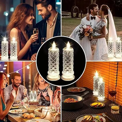 🎄Kupte 1, dostanete 2 zdarma! 🎅 Bezplamenné LED svíčky – bezpečné, odolné a plné sváteční nálady ✨🕯️