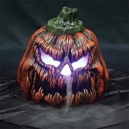 👻Ultrazvukový mlhovač - 12 LED barev, bezpečná 24V mlha a bez chemikálií - ideální na Halloween a dekorace 🌫️
