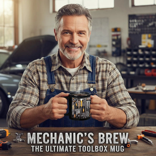 🔥【Kupte 1 a získejte 1 zdarma】☕Konečný mechanikova sada nářadí Hrnek