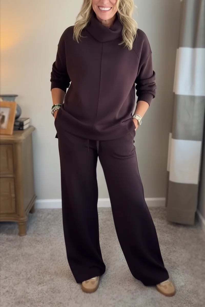 🔥 Poslední den – sleva 50 % 💖【S–5XL】Nová dámská podzimní a zimní volnočasová souprava, dlouhý rukáv + dlouhé kalhoty ✅ Platba na dobírku