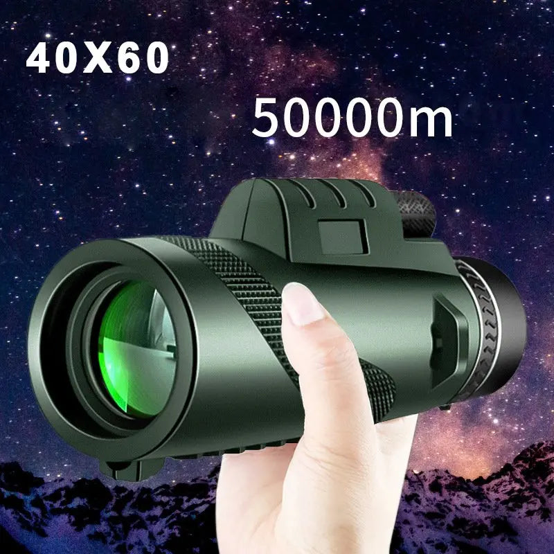 🔭【40X60】Monokulární dalekohled s vysokým zvětšením a vysokým rozlišením pro noční vidění