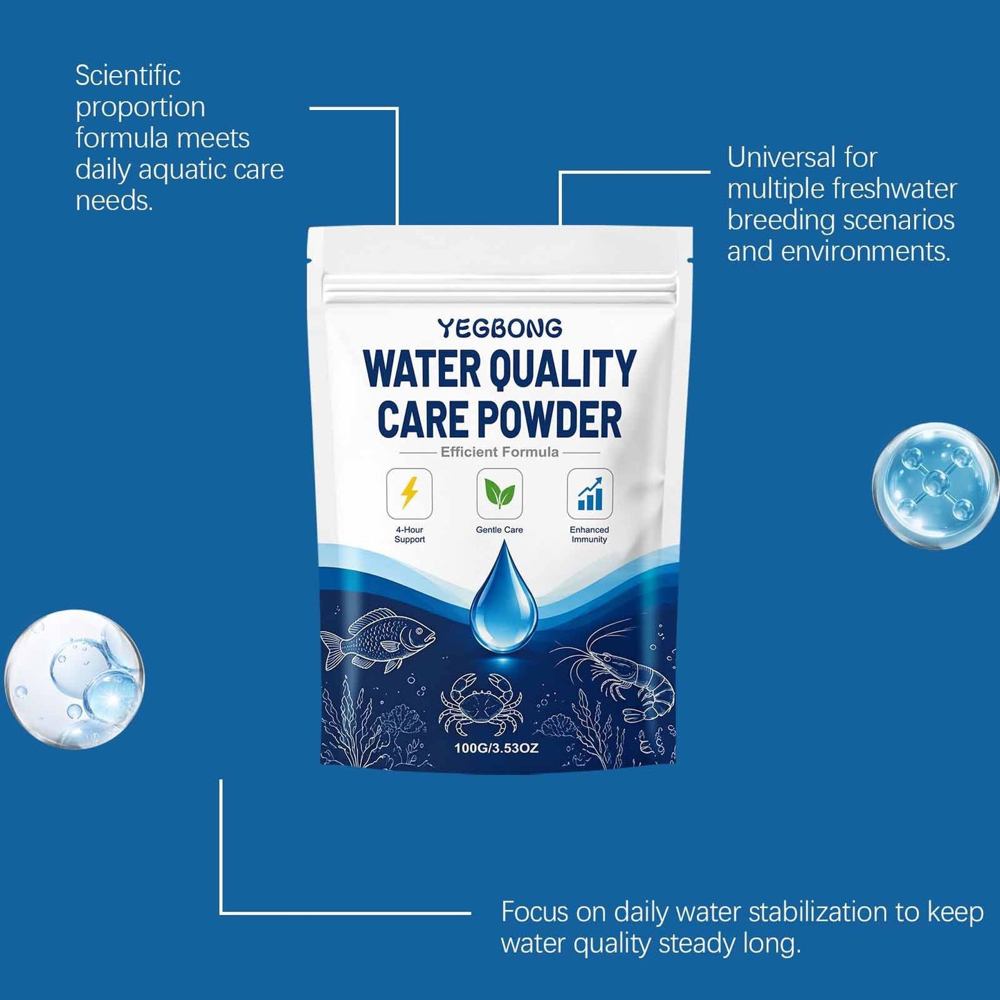 🌊🌊【Kupte 1 a získejte 1 zdarma】Čistič vody Aqua-Guardian Pro Formula