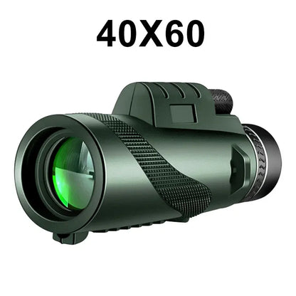 🔭【40X60】Monokulární dalekohled s vysokým zvětšením a vysokým rozlišením pro noční vidění