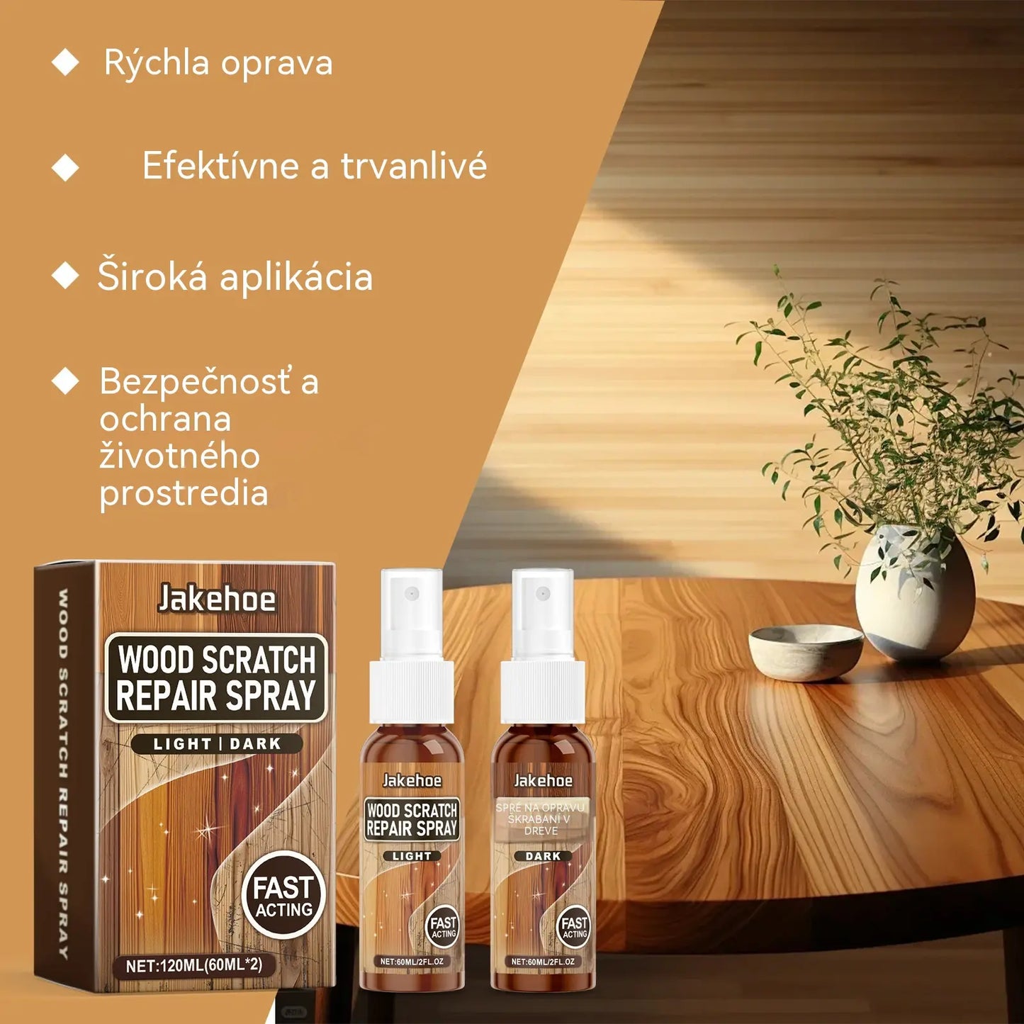 🌟Kupte jeden, druhý dostanete zdarma🌳 Čistící a leštící prostředek na dřevěné podlahy