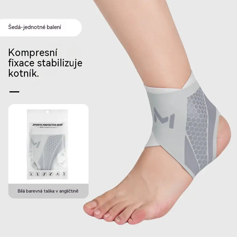 🔥HORKÝ VÝPRODEJ🏃 Lehká kompresní ortéza na kotník | Kompresní ochrana proti podvrtnutí – prodyšná a ideální na basketbal fotbal a fitness