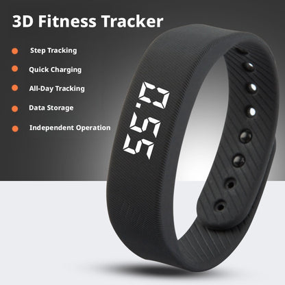 Chytrý hudební fitness tracker s krokoměrem a předpovědí počasí