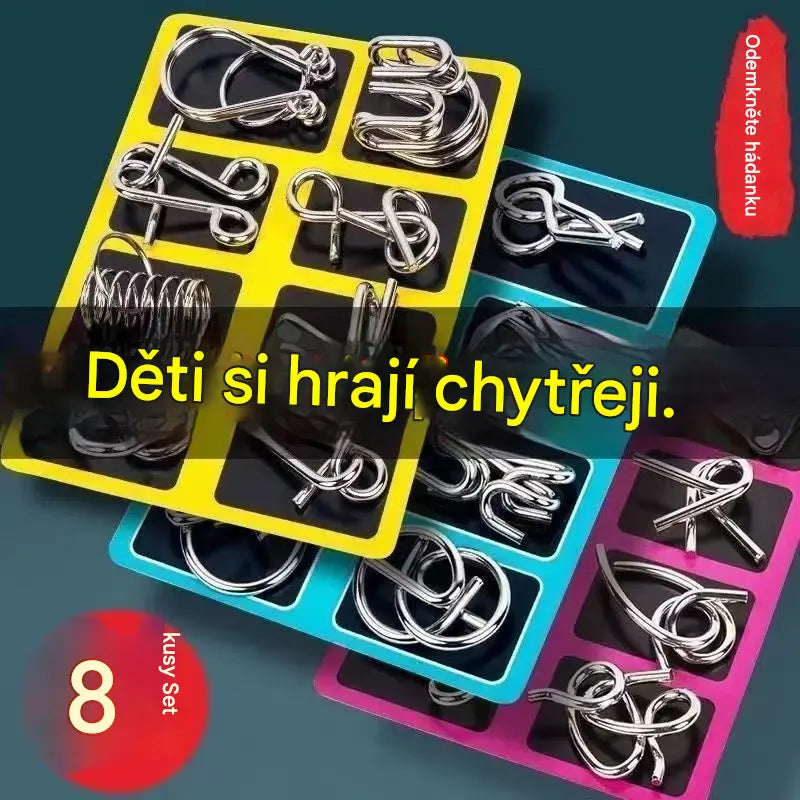💥✨【3-dílná sada】 Dětské hračky, inteligentní odemykací mechanismus