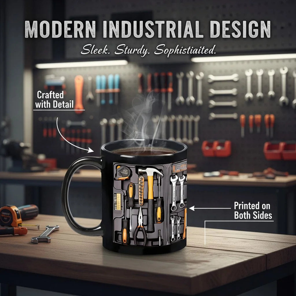 🔥☕Konečný mechanikova sada nářadí Hrnek