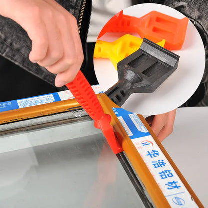 【1 sada 4 ks】Instalace okenní síťky Těsnicí páska na okno Přítlačné kolečko Nástroj pro instalaci těsnicí pásky na okno
