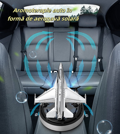 🌞🚗Solární aromaterapie do auta ve tvaru letadla