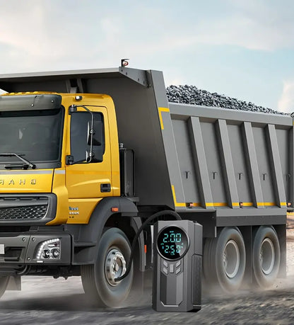 🔥 (50% sleva) Nouzové startovací vzduchové čerpadlo do auta, přenosné bezdrátové vzduchové čerpadlo do auta a elektromobilu
