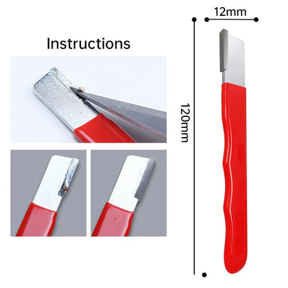 🔪Kupte 1, dostanete 2 zdarma✨ Přenosný ořezávátko na nože a nůžky – Obnoví ostrost během několika sekund 💥