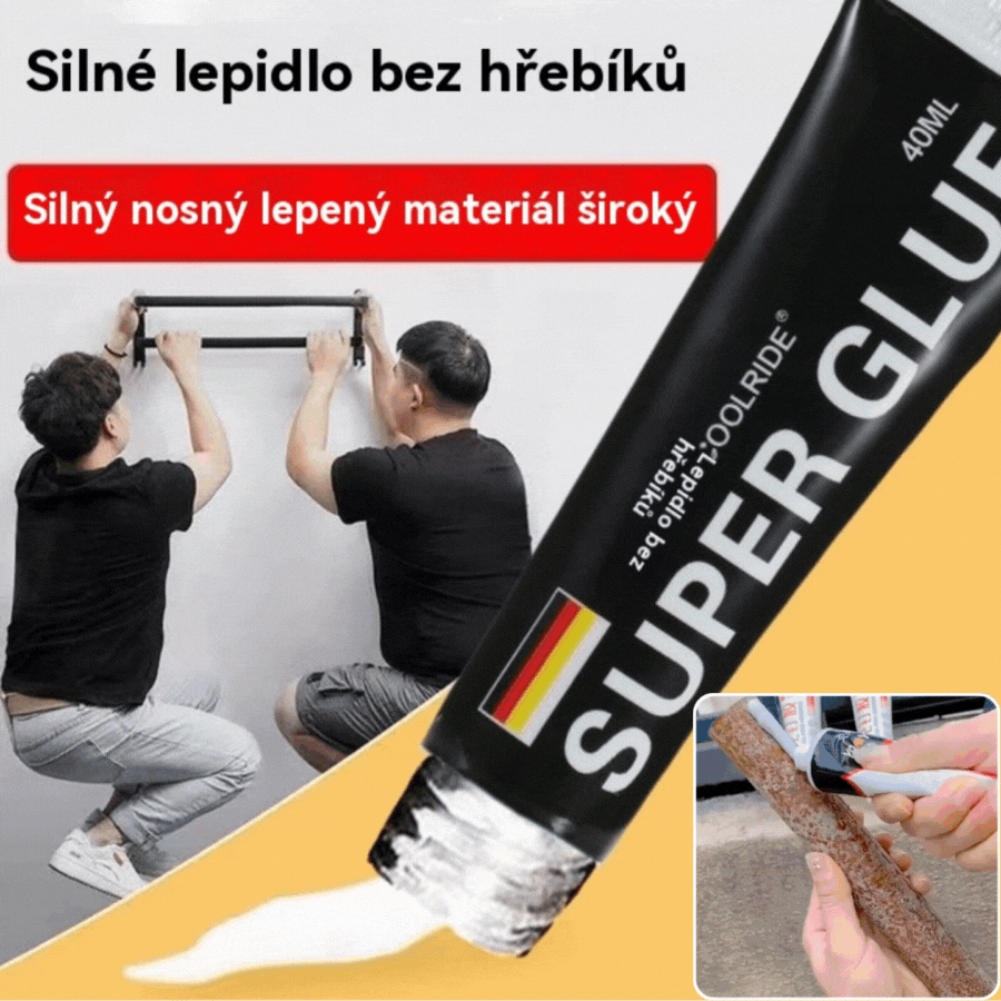 【🔥Kupte 10 kusů a získejte 10 kusů zdarma】☔Univerzální voděodolné lepidlo, není nutné vrtat