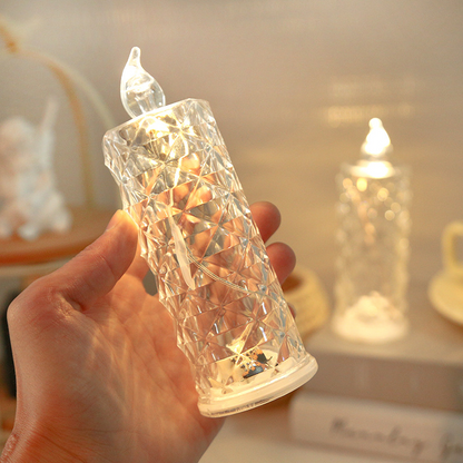 🎄Kupte 1, dostanete 2 zdarma! 🎅 Bezplamenné LED svíčky – bezpečné, odolné a plné sváteční nálady ✨🕯️