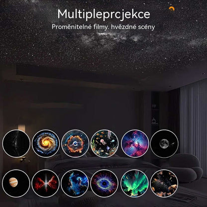 🔥24v1 Projektor hvězdné oblohy a noční světlo