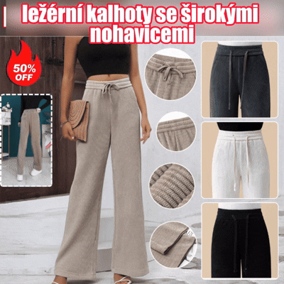 👖【40-110KG】🔥【Kupite jedan, dobijte jedan gratis】✅Nove baršunaste ležerne hlače širokih nogavica, vrlo udobne za nošenje.