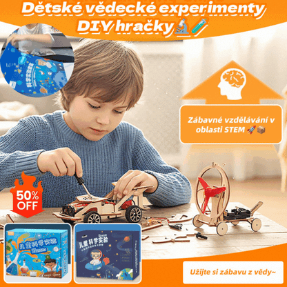 🧩 Kreativní DIY technické hračky 🚀📦