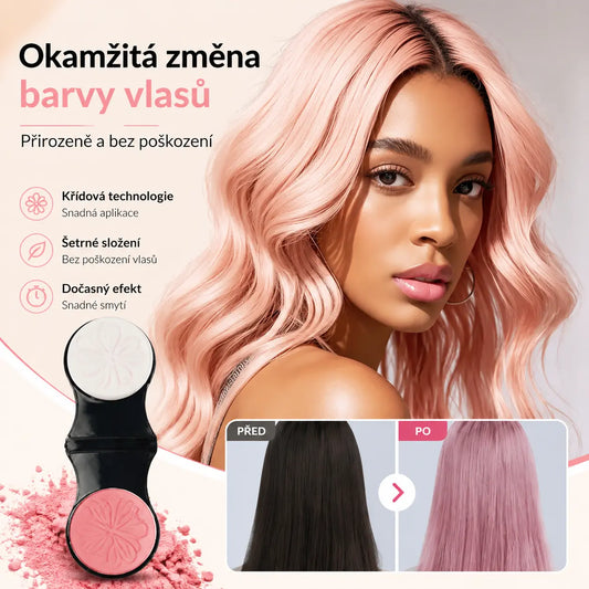 Rychlý jednorázový práškový dort na barvení vlasů